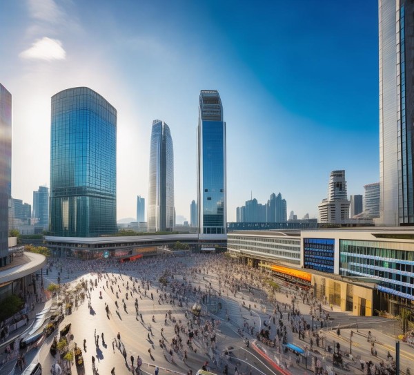 新港商贸城新闻报道视频，现代商贸新地标，激活区域经济新动能