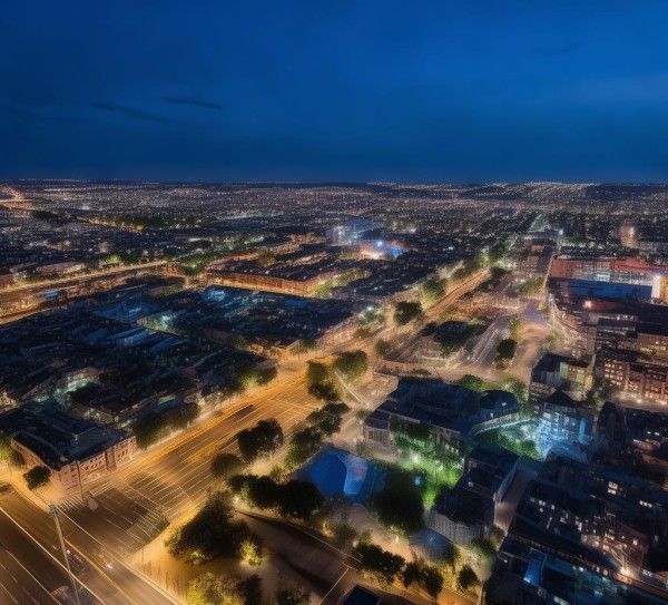 京商国际商贸城项目鸟瞰图，现代商贸枢纽的壮丽蓝图与未来愿景