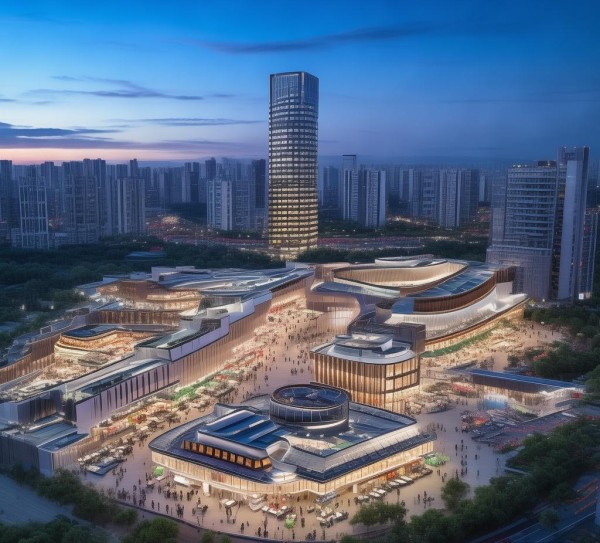 山西晋城国际商贸城,区域商贸升级新地标,城市发展核心引擎