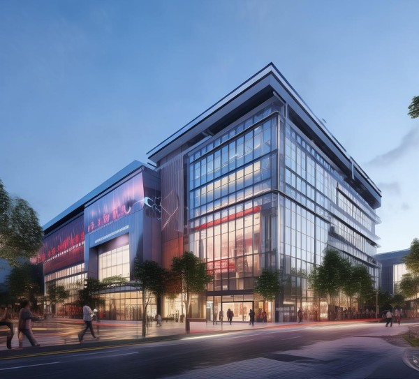 隆化县新合作商贸综合体，区域商贸新引擎，便民惠民新地标