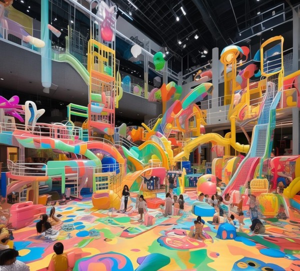 商贸城二楼儿童乐园项目，打造亲子互动新地标，点燃城市童趣新篇章